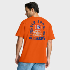 Denver Broncos Fluid Motion Legacy T-Shirt - Orange outlet