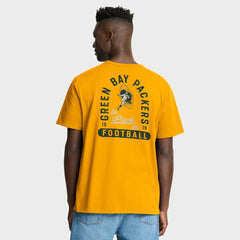 Green Bay Packers Fluid Motion Legacy T-Shirt - Gold on sale