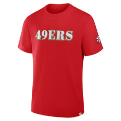San Francisco 49ers Elevated Classic Legacy T-Shirt - Scarlet cheap