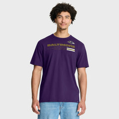Baltimore Ravens Chop Block Legacy T-Shirt - Purple discount