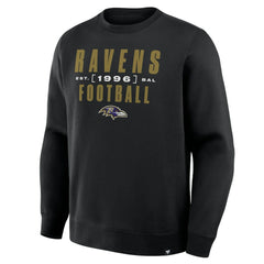 Baltimore Ravens Powerful Throw Legacy Pullover Sweatshirt - Black discount