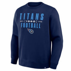 Tennessee Titans Powerful Throw Legacy Pullover Sweatshirt - Navy online