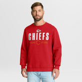 Kansas City Chiefs Direct Handoff Legacy Pullover Sweatshirt - Red on sale