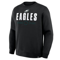 Philadelphia Eagles Direct Handoff Legacy Pullover Sweatshirt - Black on sale