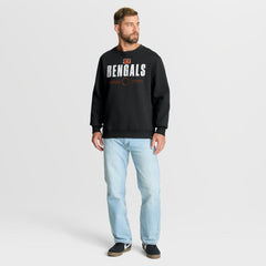 Cincinnati Bengals Direct Handoff Legacy Pullover Sweatshirt - Black outlet