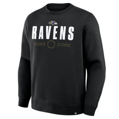 Baltimore Ravens Direct Handoff Legacy Pullover Sweatshirt - Black outlet