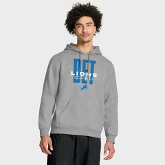 Detroit Lions Right Tackle Legacy Pullover Hoodie - Heather Gray online