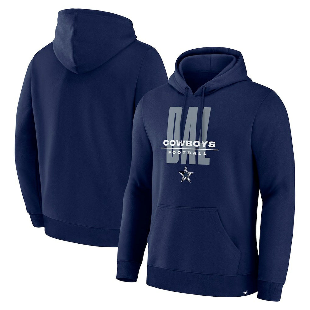 Dallas Cowboys Right Tackle Legacy Pullover Hoodie - Navy discount