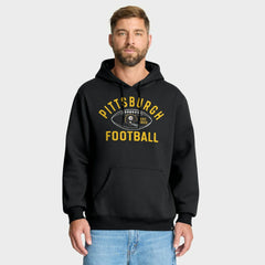Pittsburgh Steelers Fumblerooski Legacy Pullover Hoodie - Black on sale