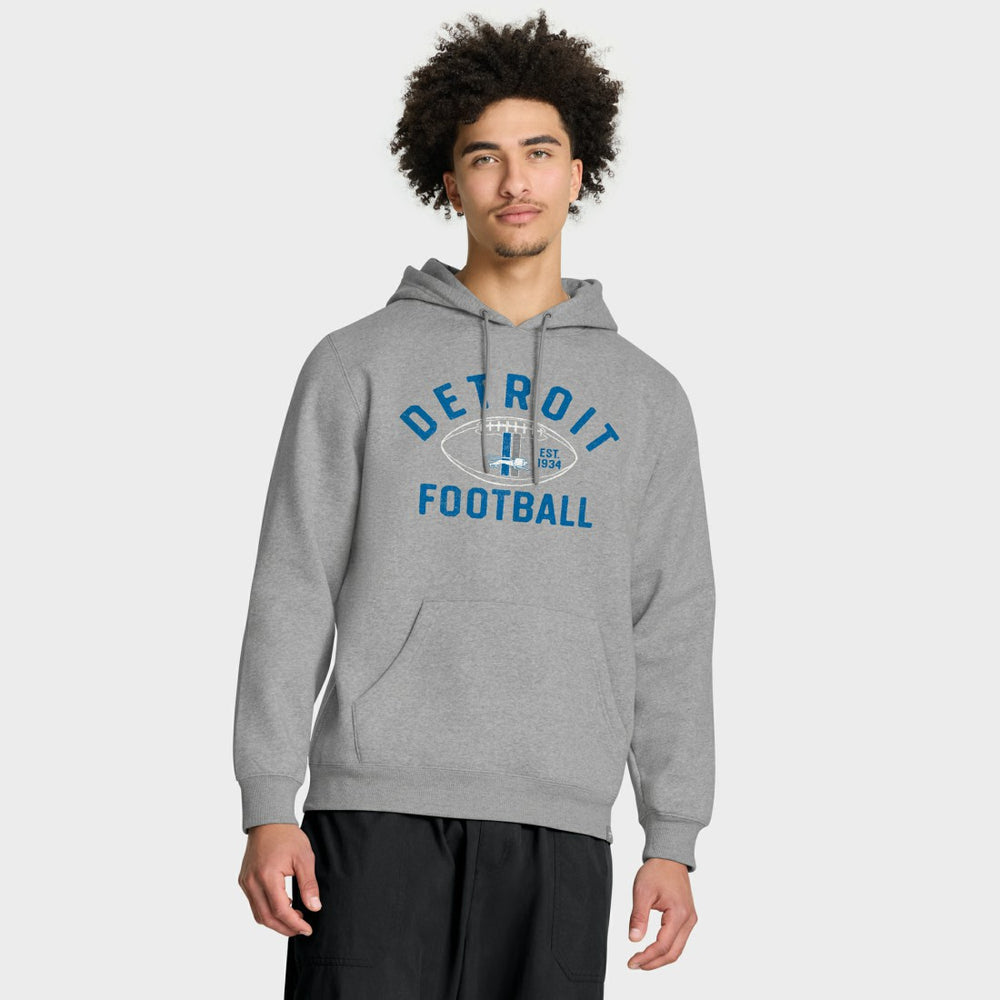 Detroit Lions Fumblerooski Legacy Pullover Hoodie - Heather Gray on sale