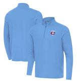 Minnesota Twins Antigua Intent Quarter-Zip Top - Powder Blue
