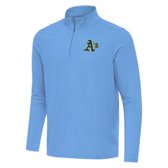 Athletics Antigua Intent Quarter-Zip Top - Powder Blue