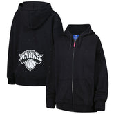 New York Knicks Terez Women's Oversized Allover Gemstone Full-Zip Hoodie - Black sale