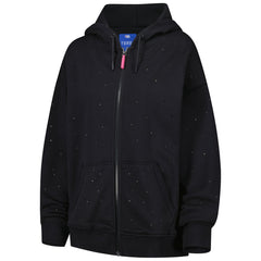 New York Knicks Terez Women's Oversized Allover Gemstone Full-Zip Hoodie - Black sale
