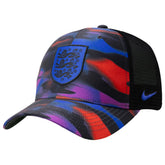 England National Team Unisex Rise Printed Trucker Adjustable Hat - Black | Nike shop