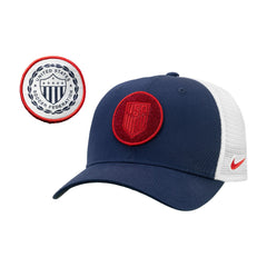 USMNT Unisex Rise Trucker Adjustable Hat - Navy | Nike shop