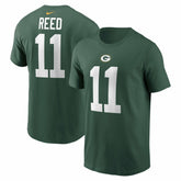 Jayden Reed Green Bay Packers Name & Number T-Shirt - Green | Nike outlet