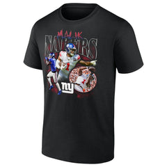 Malik Nabers New York Giants Notorious Player Graphic T-Shirt - Black on sale
