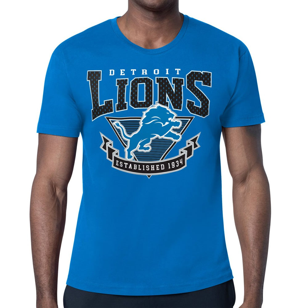 Detroit Lions Starter '80s Inspired Team Logo T-Shirt - Blue on sale