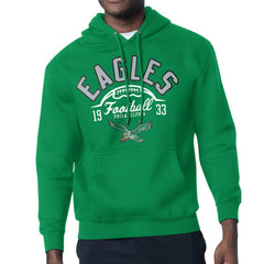 Philadelphia Eagles Starter Half Ball Retro Logo Pullover Hoodie - Kelly Green outlet