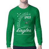 Philadelphia Eagles Starter Retro Team Logo Long Sleeve T-Shirt - Kelly Green sale