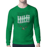 Philadelphia Eagles Starter Retro Team Logo Long Sleeve T-Shirt - Kelly Green discount