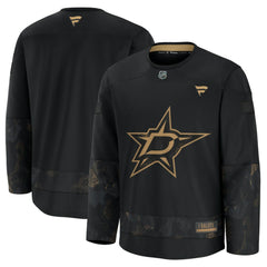 Dallas Stars Fanatics 2024 Military Appreciation Practice Jersey Black