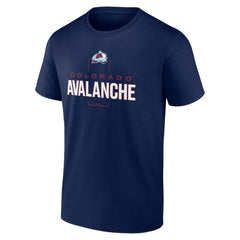 Colorado Avalanche Personalized Name & Number Midfielder T-Shirt Navy
