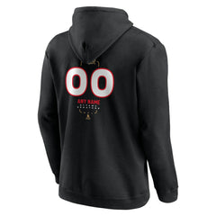 Ottawa Senators Personalized Name & Number Midfielder Pullover Hoodie Black