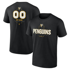 Pittsburgh Penguins Personalized Name & Number Midfielder T-Shirt Black