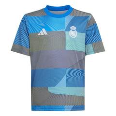 Real Madrid Youth 2025/26 Pre-Match AEROREADY Top - Blue | Adidas for sale