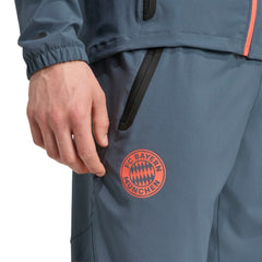 Bayern Munich 2025/26 Tiro Vis Tech AEROREADY Travel Pants - Gray | Adidas discount