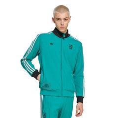 Liverpool Terrace Icons Full-Zip Track Jacket - Green | Adidas shop