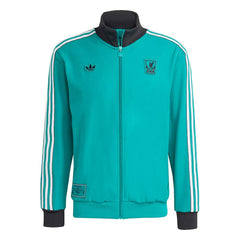 Liverpool Terrace Icons Full-Zip Track Jacket - Green | Adidas shop