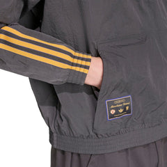 Manchester United Terrace Icons Half-Zip Jacket - Gray | Adidas sale