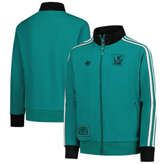 Liverpool Youth Terrace Icons Full-Zip Track Jacket - Green | Adidas outlet