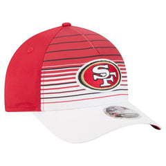 San Francisco 49ers New Era Adventure Gradient 9FORTY M-Crown A-Frame Adjustable Hat - White/Scarlet discount