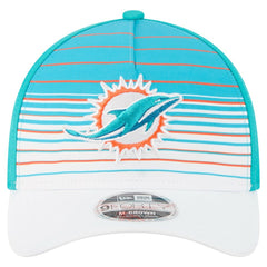 Miami Dolphins New Era Adventure Gradient 9FORTY M-Crown A-Frame Adjustable Hat - White/Aqua outlet