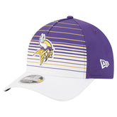 Minnesota Vikings New Era Adventure Gradient 9FORTY M-Crown A-Frame Adjustable Hat - White/Purple discount