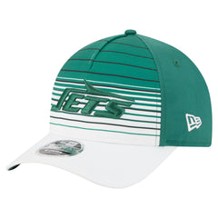 New York Jets New Era Adventure Gradient 9FORTY M-Crown A-Frame Adjustable Hat - White/Green outlet