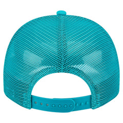 Miami Dolphins New Era Vintage Team Rope A-Frame Trucker 9FIFTY Snapback Hat - Aqua on sale