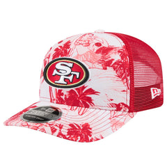 San Francisco 49ers New Era Hula 9SEVENTY Adjustable Trucker Hat - Scarlet on sale