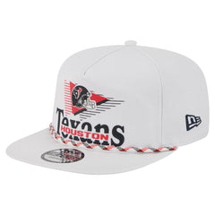 Houston Texans New Era Collide Golfer Snapback Hat - White sale