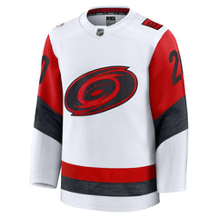Sebastian Aho Carolina Hurricanes Fanatics Away Premium Jersey White