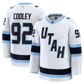 Logan Cooley Utah Mammoth Fanatics Away Premium Player Jersey White