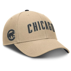 Chicago Cubs Rise Adjustable Hat - Khaki | Nike