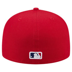 Philadelphia Phillies Yarn Stitch 59FIFTY Fitted Hat - Red | New Era