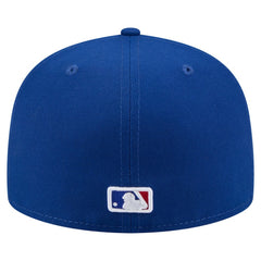 Chicago Cubs Yarn Stitch 59FIFTY Fitted Hat - Royal | New Era