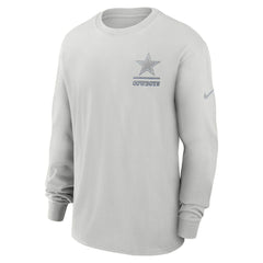 Dallas Cowboys Essential Heavy Max90 Long Sleeve T-Shirt - Gray | Nike online