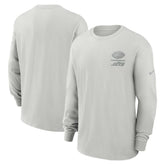 New York Jets Essential Heavy Max90 Long Sleeve T-Shirt - Gray | Nike online